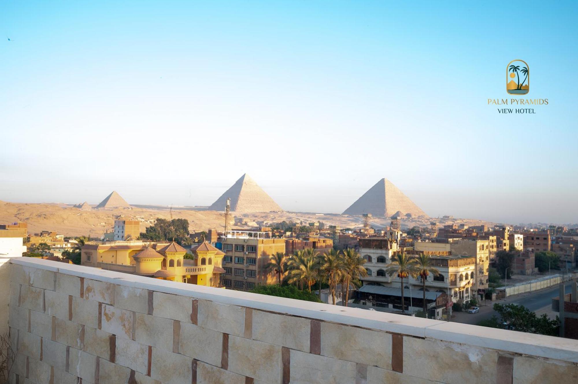 Palm Pyramids View Hotel Kafret el-Gabal Exteriér fotografie